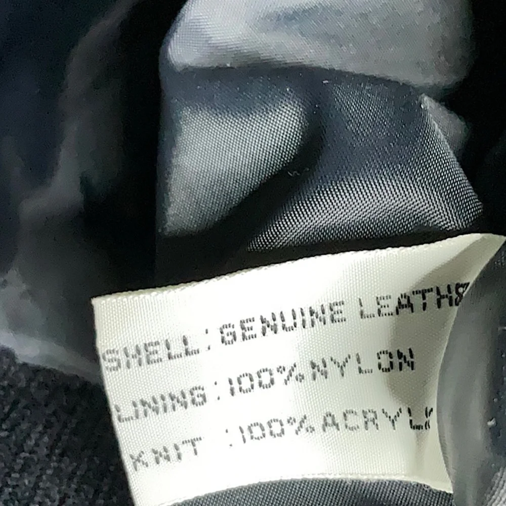 Saddlery Cooper Collection Men’s Black Leather Coat With Zip Out Rainhood 46 - Picture 9 of 10